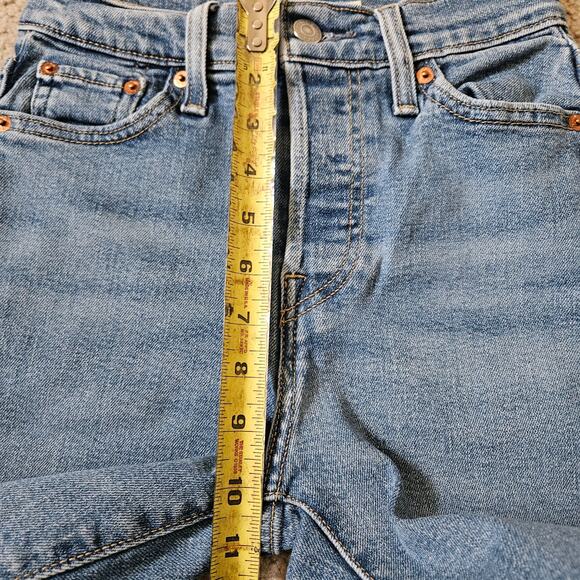 Levi's Women's Medium Wash Summer Love Wedgie Straight Jeans 25x28 - Picture 7 of 9